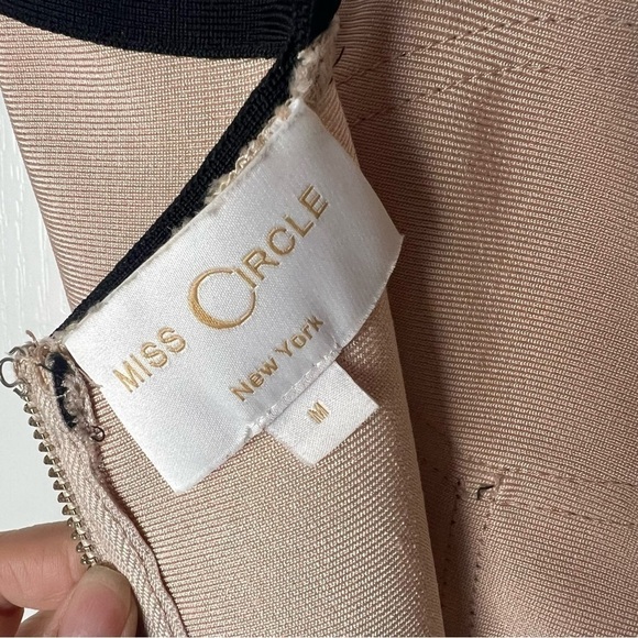 🌼🌼🌼Miss Circle New York blush pink bodycon mini dress, size M🌼🌼🌼 - Picture 4 of 7